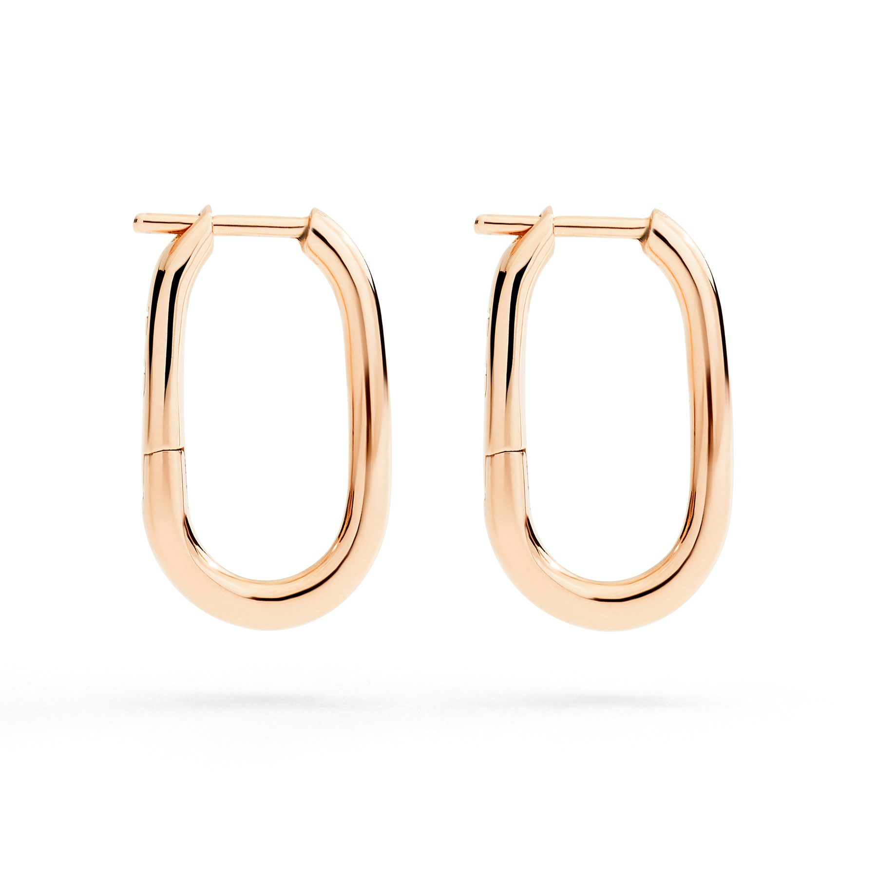 ROSE GOLD ESSENTIALS HOOP EARRINGS