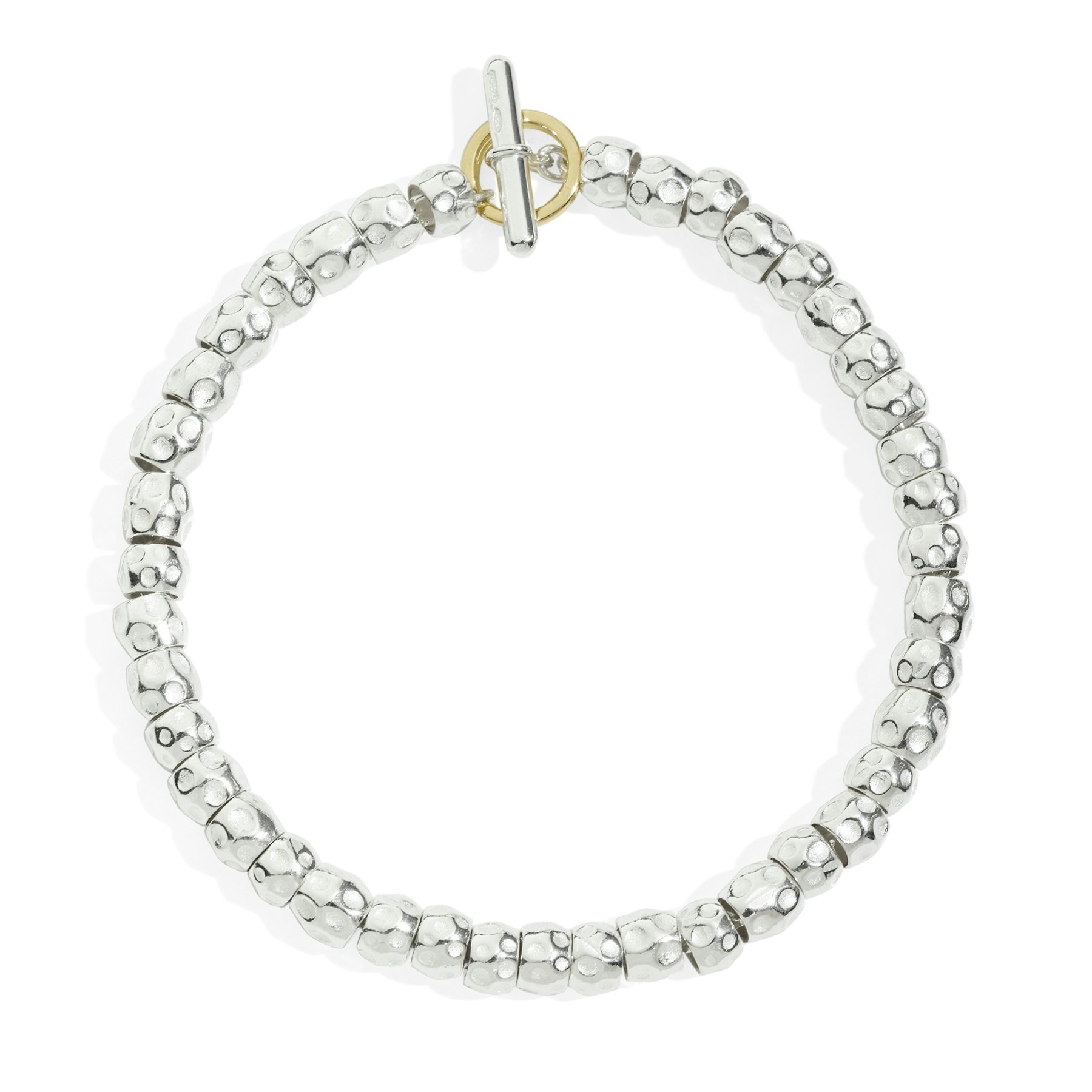 SILVER GRANELLI BRACELET
